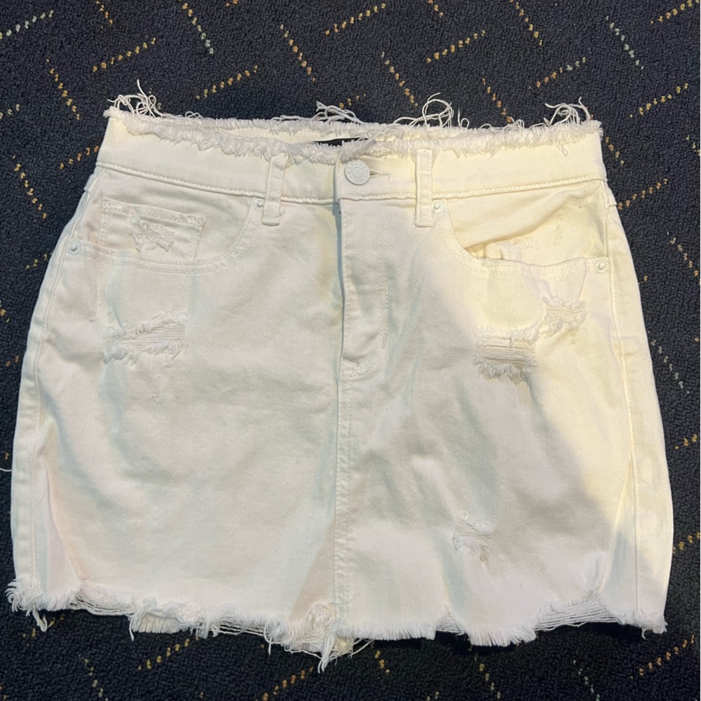 White skirt